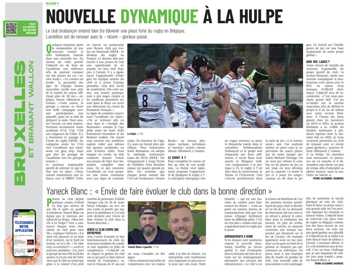 Le RCLH dans les médias